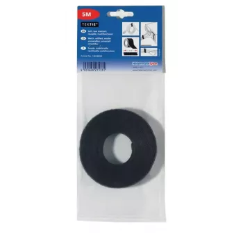 HellermannTyton kibioji juosta kabelių rišimui 1 m x 12,5 mm, juoda (130-00008)