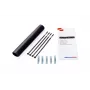 HellermannTyton 380-04004 TF21 termoizoliacinė mova, 2:1, 4,0 mm, juoda, 10 m