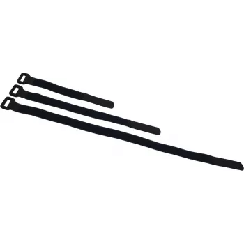 ACCESSORY BS-1 kibioji juosta kabeliams 25x300mm juoda, 10 vnt. 30006031