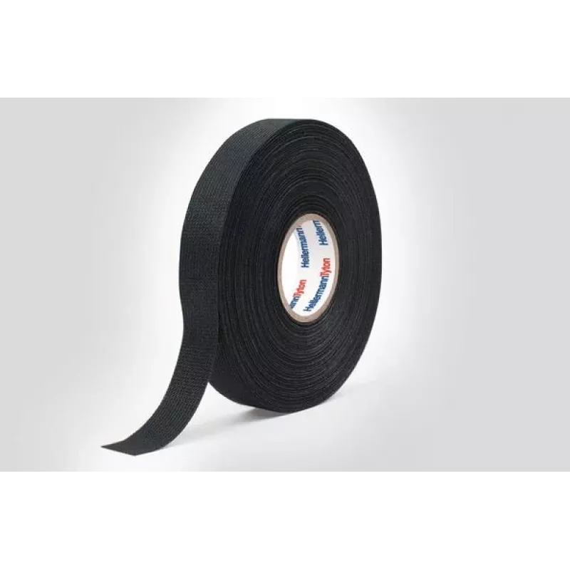 HellermannTyton HTAPE-PROTECT300 savaime sulydanti juosta, juoda, 25 m x 19 mm x 0,3 mm 712-10001
