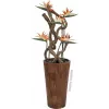 EUROPALMS dirbtinė rojaus paukščio gėlė, oranžinė, 95 cm 82530559