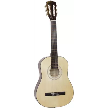 Dimavery AC-303 klasikinė gitara 1/2 dydžio Natural, okoume kaklas, liepmedžio viršus, 535 mm menzūra