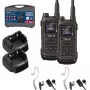 Albrecht Tectalk Duo PMR446 + Freenet 1W dvipusio ryšio radijo rinkinys su kietu nešiojimo dėklu (2 vnt.) 29148.S1