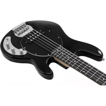 Dimavery MM-505 5 stygų elektrinė bosinė gitara, juoda 26222096