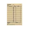 BÜRK MOBATIME laiko kortelė ZS 5200 laiko registravimo aparatui, 100 kortelių, žalias spaudinys ant balto kartono, 189 x 86 mm B01830040500