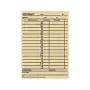 BÜRK MOBATIME laiko kortelė ZS 5200 laiko registravimo aparatui, 100 kortelių, žalias spaudinys ant balto kartono, 189 x 86 mm B01830040500