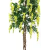 EUROPALMS Golden Rain Tree dirbtinis augalas, geltonas, 180cm 82507116