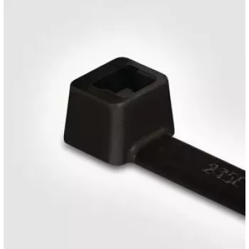 HellermannTyton T18I kabelių raištis 140x2,5mm juodas (100 vnt.) 111-02360