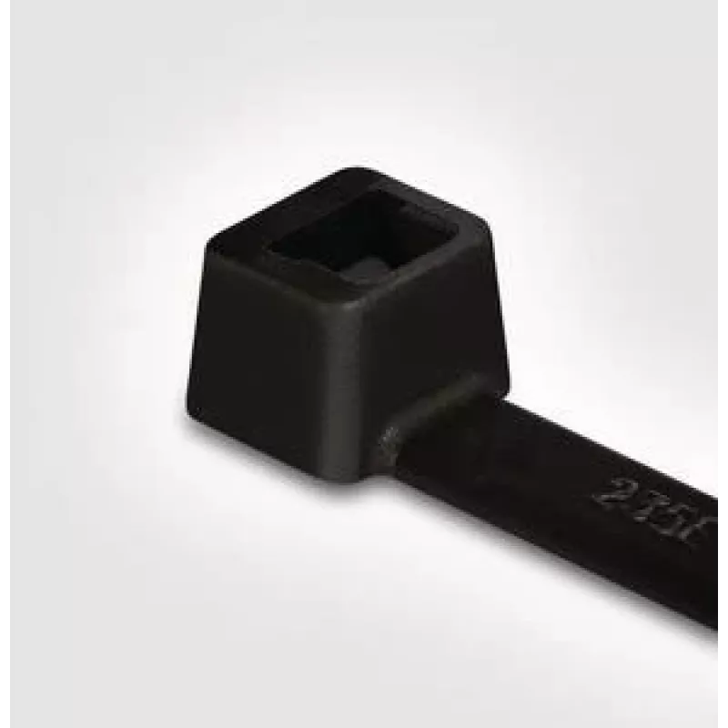 HellermannTyton T18I kabelių raištis 140x2,5mm juodas (100 vnt.) 111-02360