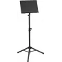 Dimavery OP-1 orkestro natų stovas, juodas, reguliuojamo aukščio 60-125 cm, plieninis