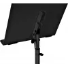 Dimavery OP-1 orkestro natų stovas, juodas, reguliuojamo aukščio 60-125 cm, plieninis