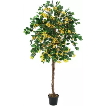 EUROPALMS Bougainvillea dirbtinis augalas, geltonas, 180 cm 82507081