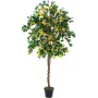 EUROPALMS Bougainvillea dirbtinis augalas, geltonas, 180 cm 82507081