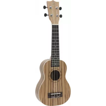 DIMAVERY UK-400 Soprano ukulėlė Zebrawood 26255831
