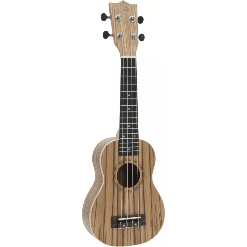 DIMAVERY UK-400 Soprano ukulėlė Zebrawood 26255831