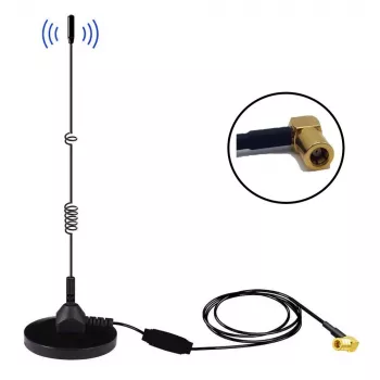 Midland Albrecht MAG31 DAB+ magnetinė antena su stiprintuvu, Band III, 3 m kabelis, SMB jungtis 62336