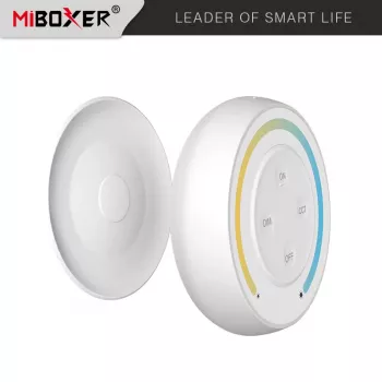 SYNERGY21 S1-G Sunrise LED nuotolinio valdymo pultas dvigubai baltai CCT MiLight/MiBoxer sistemoms