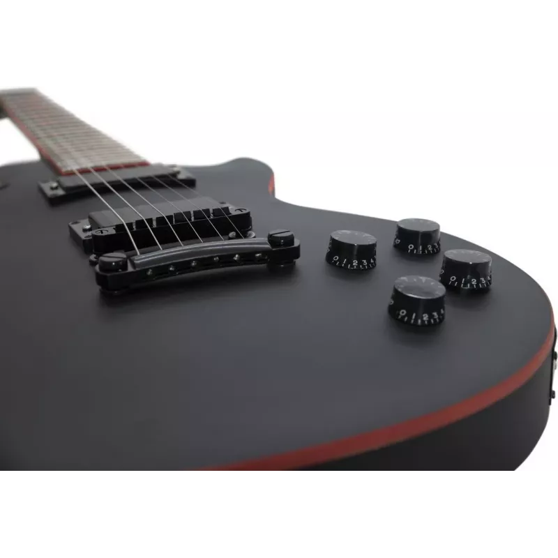DIMAVERY LP-800 elektrinė gitara, matinė juoda 26219400