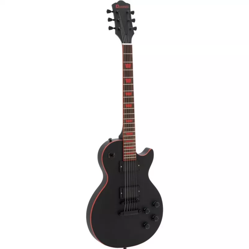 DIMAVERY LP-800 elektrinė gitara, matinė juoda 26219400