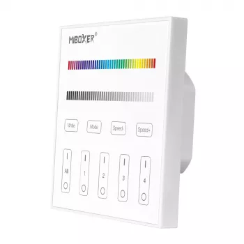 MiBoxer X3 išmanusis jutiklinis skydelis LED valdymui (DMX512 ir 2,4GHz RF)