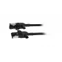 SYNERGY21 S218115 CAT6A S/FTP plonas komutacinis kabelis, RJ45, 2m, juodas, 500MHz, LSZH, sukimosi jungtis