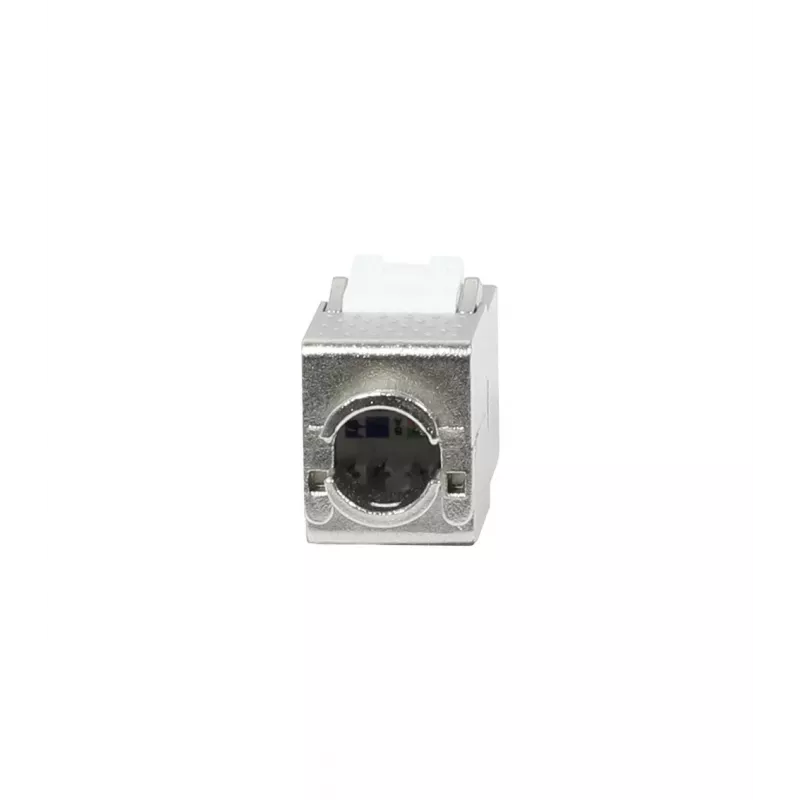 SYNERGY21 S216378V3 CAT8.1 RJ45 Keystone modulis, slim-line trumpas, GHMT sertifikuotas, baltas