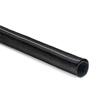 HellermannTyton Helawrap HWPP kabelių apsauginė įvorė, 12-15 mm ryšuliui, 25 m, balta/juoda 170-01109
