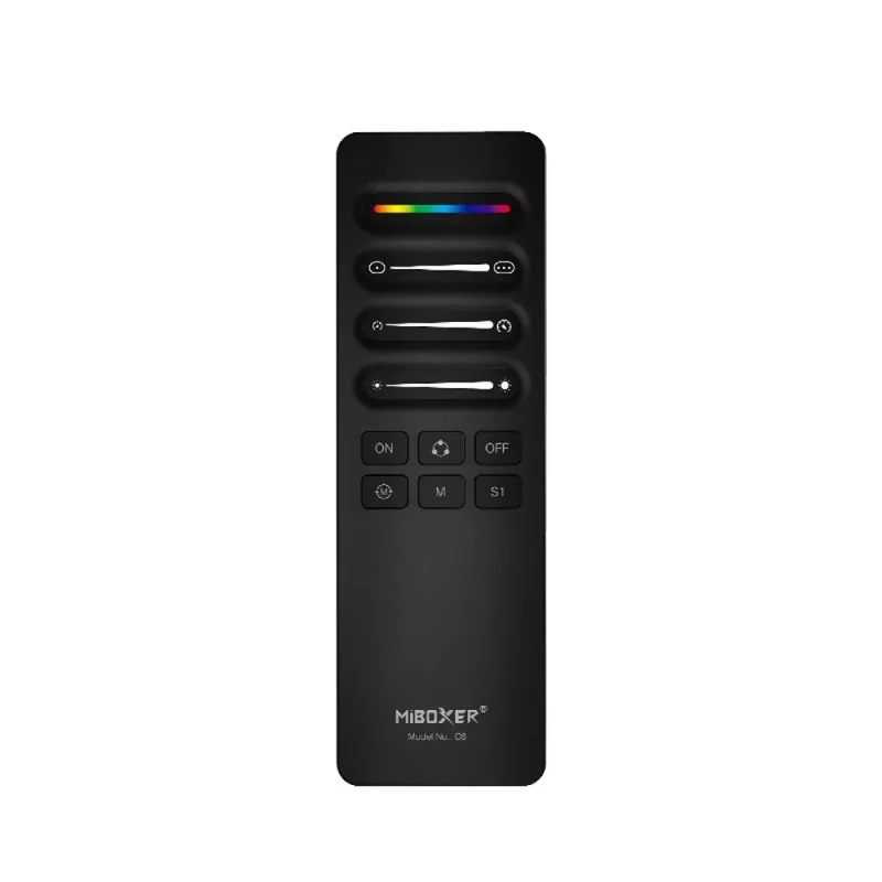 MIBOXER C6 pikselių LED nuotolinio valdymo pultas SPI 2,4GHz RGB/RGBW/RGB+CCT