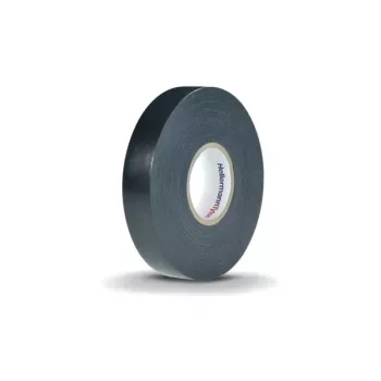 HellermannTyton HTAPE-POWER820 savi-sulydanti izoliacinė juosta, 19 mm x 9,1 m, juoda 711-10402