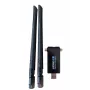 ALLNET Wireless AX 1800Mbit USB 3.0 WLAN adapteris ALL-WA1800AX-EXT su išorinėmis antenomis