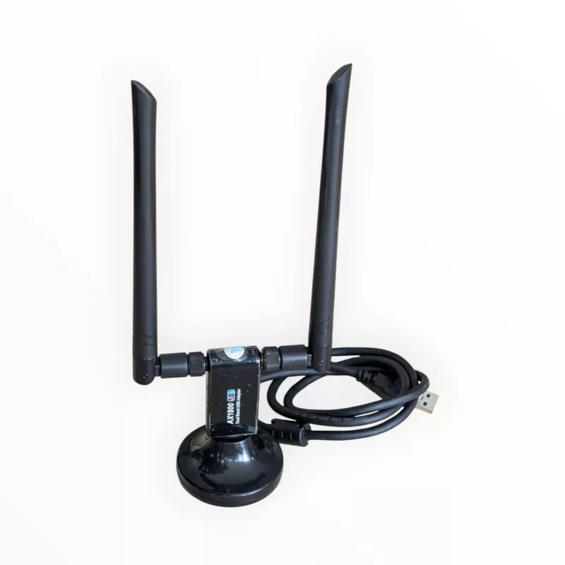 ALLNET Wireless AX 1800Mbit USB 3.0 WLAN adapteris ALL-WA1800AX-EXT su išorinėmis antenomis