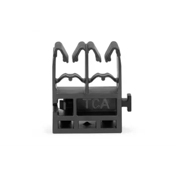 HellermannTyton QGDHC5.2-8.0M-PA66W-BK tvirtinimo pagrindo kabelių raištis, juodas, 50 vnt. 151-04088
