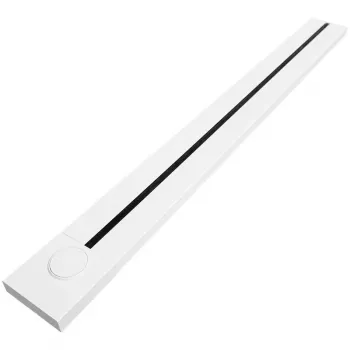 SYNERGY21 MODULRAIL 800mm elektros lizdų blokas su jungikliu, baltas (S21-MR009)