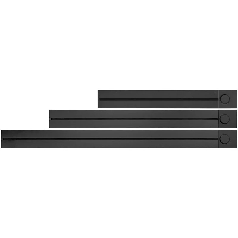 SYNERGY21 MODULRAIL 800mm elektros lizdų blokas su jungikliu, baltas (S21-MR009)
