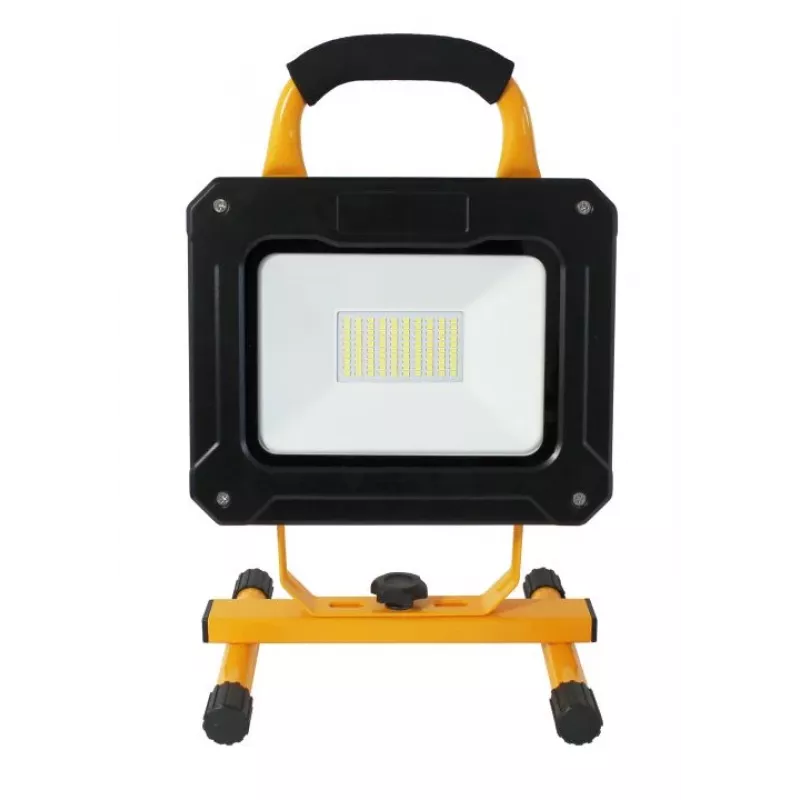 SYNERGY21 S21-LED-NB00401 LED belaidis statybinis prožektorius 20W geltonas/šaltai baltas, suderinamas su Makita