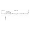SYNERGY21 LED lanksti juosta 2210 - 70 NW DC24V 24W IP20 CRI90 xSpecial model LED-LIGHTS24x