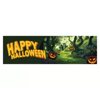 EUROPALMS Halloween baneris, Ghost Forest, 300x90cm 80164205