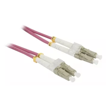 SYNERGY21 S216280 60 m OM4 LC-LC dvigubas daugiamodis optinis komutacinis kabelis, violetinis