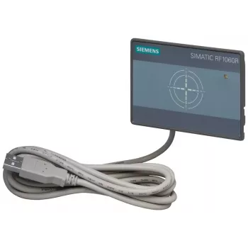 Siemens 6GT28910UE50 SIMATIC RF200/RF300/RF600 PROFINET ryšio modulis, 4 skaitytuvų prievadai, RS422, 24V DC, DIN bėgelis