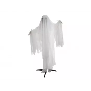 EUROPALMS Halloween animuota vaiduoklio figūra Kari, 170cm, su garso jutikliu