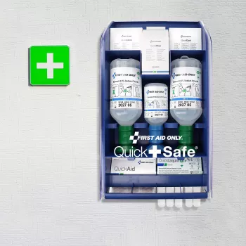 First Aid Only Quick+ Safe DIN EN 15154-4 mėlyna pirmosios pagalbos vaistinėlė (P-44027 00)