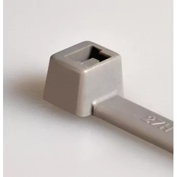 HellermannTyton T80R kabelių raištis, poliamidas 6.6, pilkas, 360 mm x 4.6 mm, 100 vienetų (116-08018)