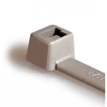 HellermannTyton T80R kabelių raištis, poliamidas 6.6, pilkas, 360 mm x 4.6 mm, 100 vienetų (116-08018)