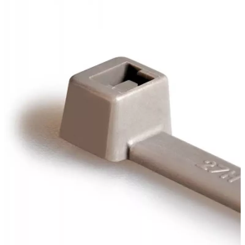 HellermannTyton T80R kabelių raištis, poliamidas 6.6, pilkas, 360 mm x 4.6 mm, 100 vienetų (116-08018)