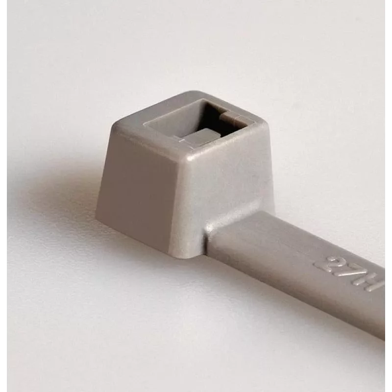 HellermannTyton T80R kabelių raištis, poliamidas 6.6, pilkas, 360 mm x 4.6 mm, 100 vienetų (116-08018)