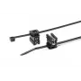 HellermannTyton T30REC4A-PA66HS/PA66HIRHS-BK juodas karščiui atsparus smūgiams atsparus kabelių raištis 150x3,5mm, 500 vnt. paketas 150-76090
