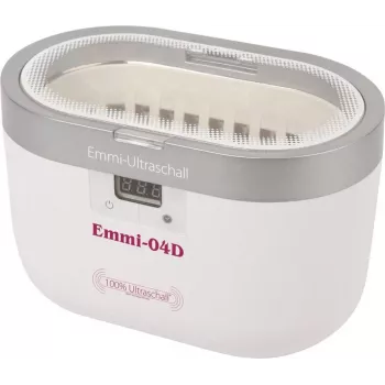 EMAG EMMI-04D ultragarsinis valymo prietaisas 0,6 L, 40 W, 45 kHz, nerūdijančio plieno talpa, plastikinis korpusas
