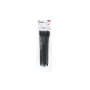 HellermannTyton SOFTFIX® atsegamas kabelių raištis 260 mm x 11 mm, juodas, 8 vnt. 115-11270