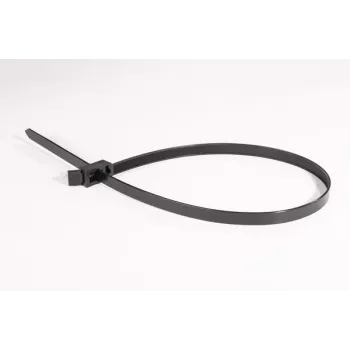 HellermannTyton SpeedyTie atsegama kabelių rišamoji juosta 750mm x 13mm, juoda (5 vnt.) 115-00030