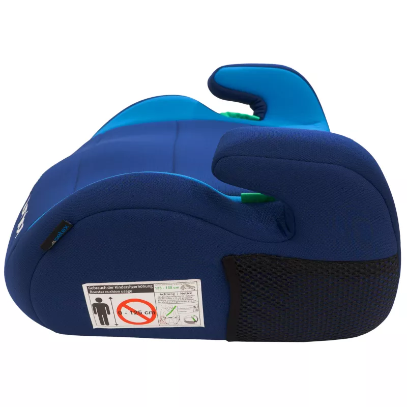 Petex Max 302 vaikiška sėdynės pagalvėlė (boosteris) mėlyna ECE R129 i-Size 125-150 cm 19-36 kg